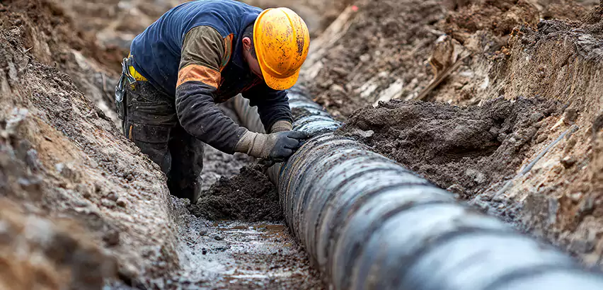 Sewer Replacement in Weatherford