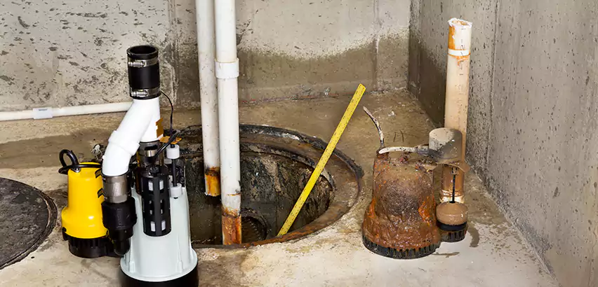Installing Sump Pump in Finished Basement in Weatherford, TX