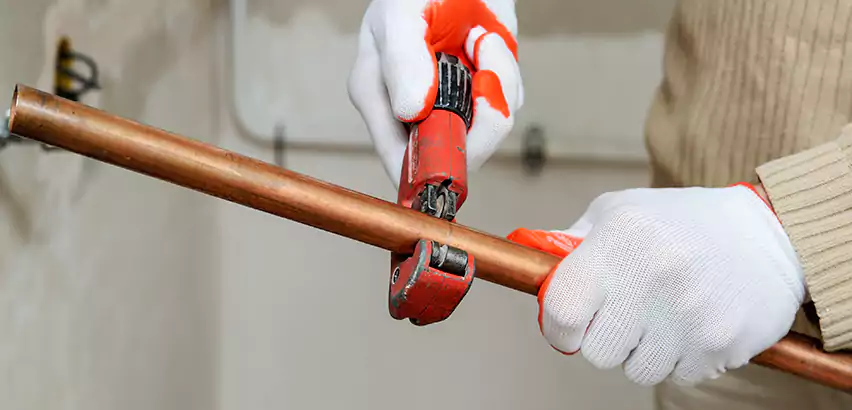 Temporary Copper Pipe Repair Weatherford, TX