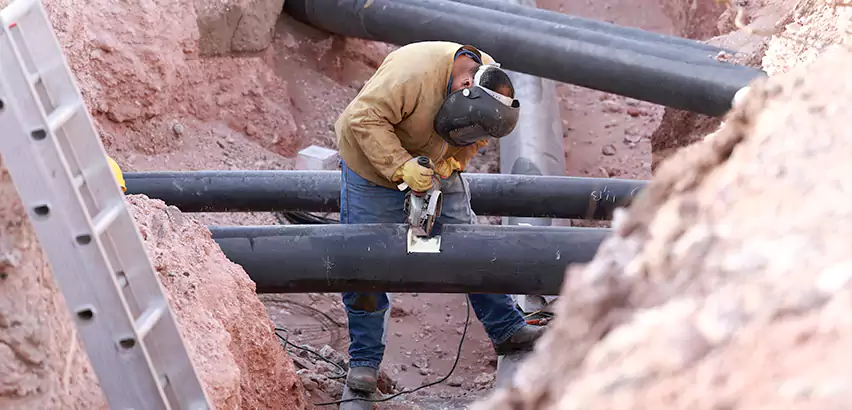 Water Line Replacement in Weatherford